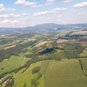 Czerna Hora na horyzoncie.