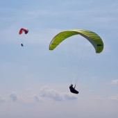 Cerna Hora Paragliding Fly
