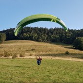 Makoś ląduje.