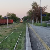 Dworzec kolejowy i autobusowy w Ząbkowicach Śląskich. Jest mój szynobus.